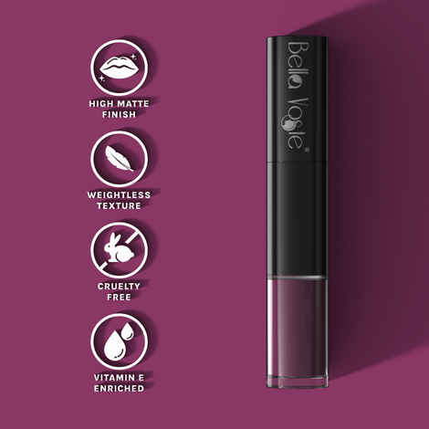 Buy Bella Voste Prime & Pout Liquid Lipstick , Dream Alert (02) (1.1 g) & (1.6 ml) - Purplle