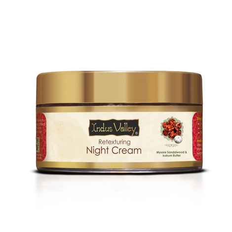 Buy Indus Valley Hydrating night Cream with Mysore Sandalwood & Kokum butter-(50 ml) - Purplle