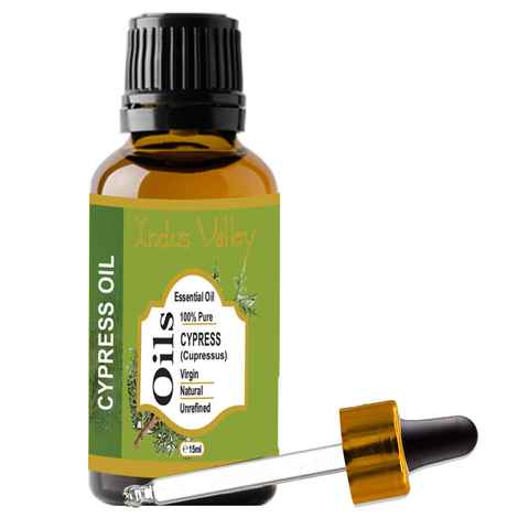 Buy Indus Valley Bio Organic Cypress Essential Oil (15 ml) - Purplle