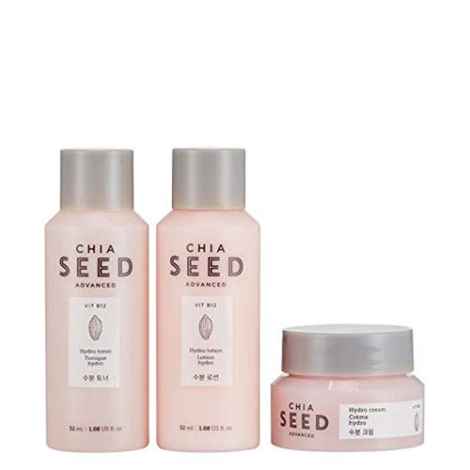 Buy The Face Shop Chia Seed Travel Kit Combo of 3 - Purplle