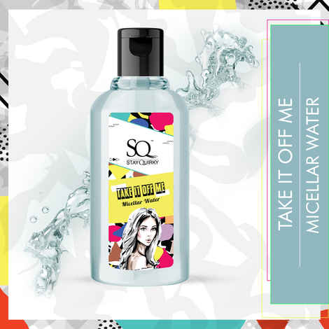 Buy Stay Quirky Take It Off Me Micellar Water |Makeup Remover| Cleansing water (100 ml) - Purplle