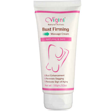 Buy Vigini 100% Natural Actives Breast Bust Body Shaping Toner Firming Tightening Growth Oil Cream for Enhancement Enlargement Increase Development Improvement Size Increase 100 ml - Purplle