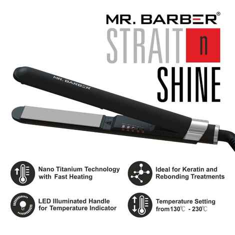 Mr Barber Hair Straightener Buy Strait N Shine Hair Straightener
