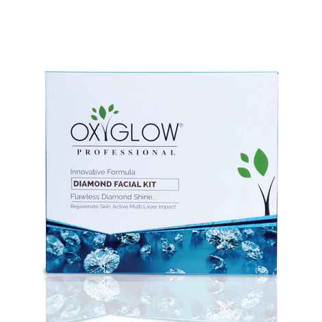 Buy OxyGlow Herbals Diamond facial kit 260 gm, Flawlesss Diamond Shine - Purplle
