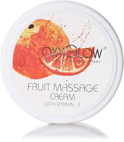 Buy OxyGlow Herbals Fruit Massage Cream,100g, Moisturizes Skin, Ultra Glow - Purplle