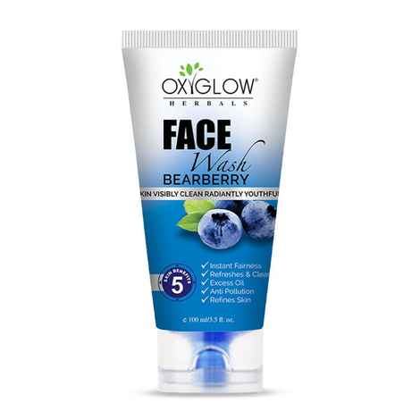 Buy Oxyglow Bearberry Face Wash - 100 ml - Purplle