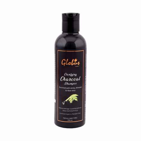 Buy Globus Naturals Clarifying Charcoal Shampoo (250 ml) - Purplle
