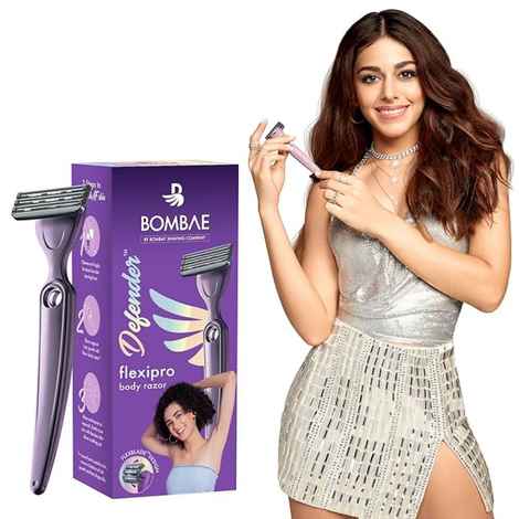 Buy Bombay Shaving Company Defender For Her Body Razor (Pack Of 1) | Irritation-Free Shaving & Hair Removal at Home - Purplle