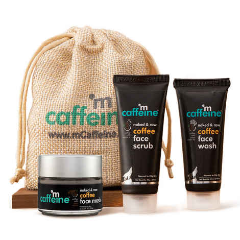 mCaffeine Face Care Essentials (20 ml + 35gm)