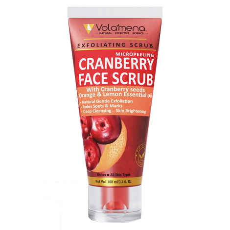 Buy Volamena Exfoliating Micropeeling Cranberry Scrub (100 ml) - Purplle