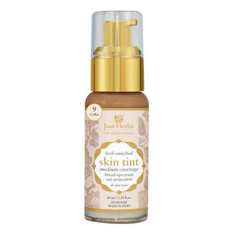 Buy Just Herbs Skin Tint- 9 Coffee - 40 ml - Purplle
