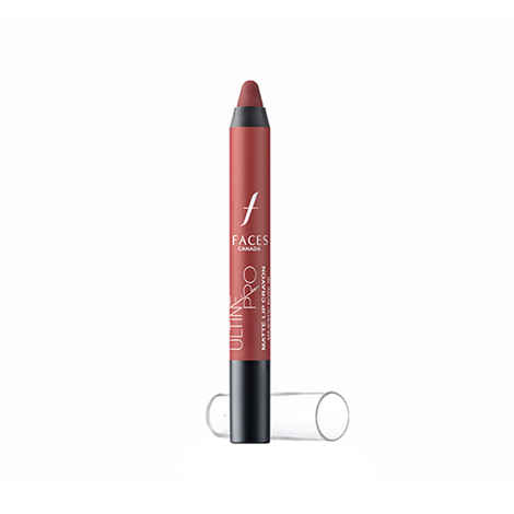 Buy Faces Canada Ultime Pro Matte Lip Crayon - Majestic Rose 26 (2.8 g) - Purplle
