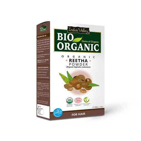 Buy Indus valley bio organic reetha powder - Purplle