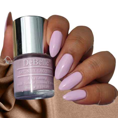 DeBelle Gel Nail Lacquer Glossy Lilac Bloom - Soft Lilac, (8 ml)