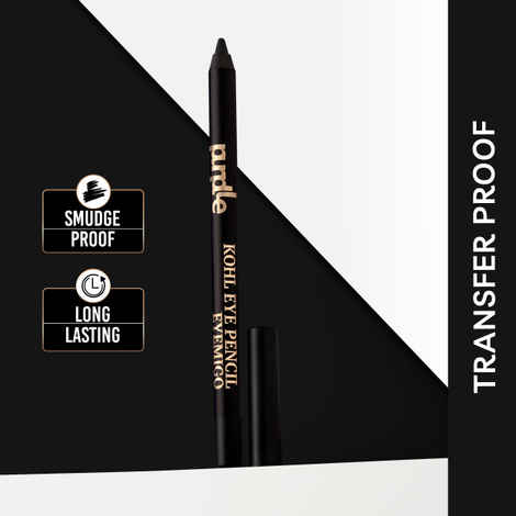 Buy Purplle Eyemigo Kohl Eye Pencil - Super Black Black | Long Lasting | Pigmented | Water Resistent | Smudge Proof | Transfer Proof | Easy Application (1.2 g) - Purplle