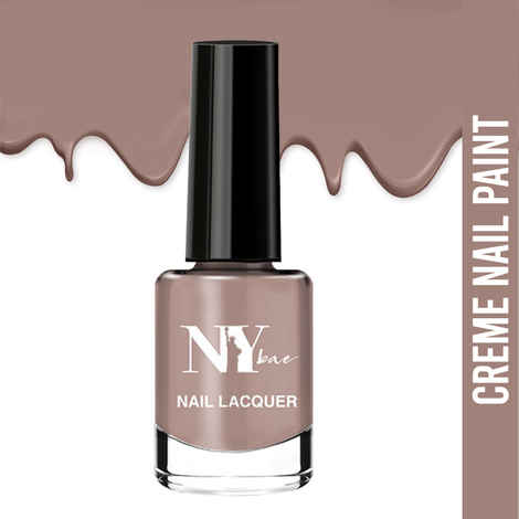 Buy NY Bae Creme Nail Enamel - Barbeque Ribs 7 (6 ml) | Purple | Smooth Creamy Finish | Rich Colour Payoff | Chip Resistant | Quick Drying | One Swipe Application | Vegan | Cruelty & Lead Free | Non-Toxic - Purplle