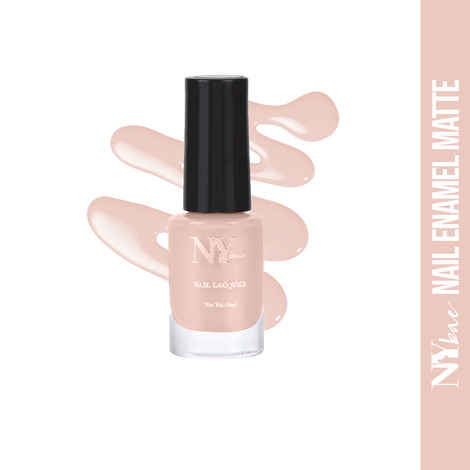Buy NY Bae Matte Nail Enamel - Turkey Sandwich 7 (6 ml) | Pink Nude | Luxe Matte Finish | Highly Pigmented | Chip Resistant | Long lasting | Full Coverage | Streak-free Application | Vegan | Cruelty Free | Non-Toxic - Purplle