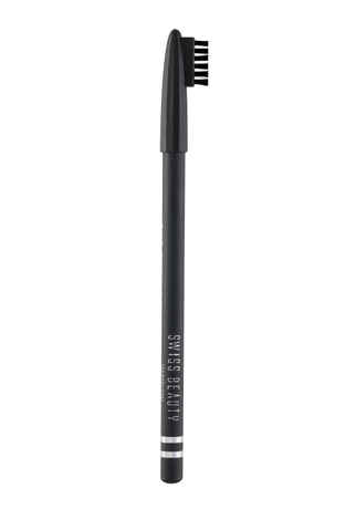 Buy Swiss Beauty Eyebrow pencil - Black (1.8 g) - Purplle