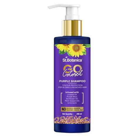 Buy St.Botanica GO Colored Shampoo 200 ml - Purplle