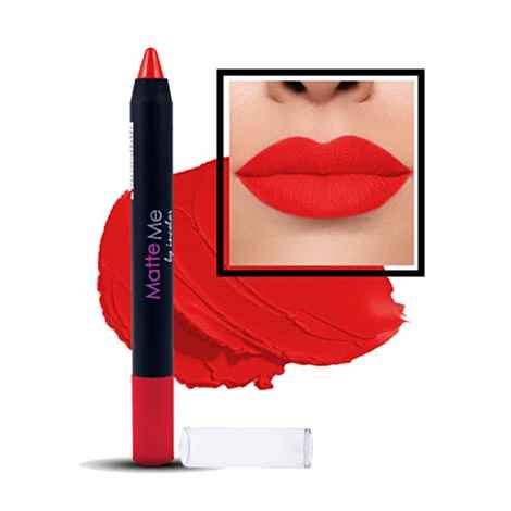 Buy Incolor Matte Me Crayon Lipstick 06 Joy Ride 2.3 Gms - Purplle