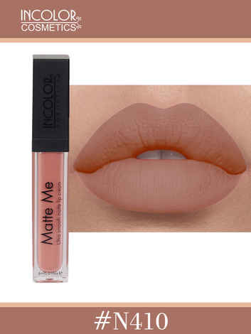 Buy Incolor Matte Me Lip gloss N410 6 Ml - Purplle