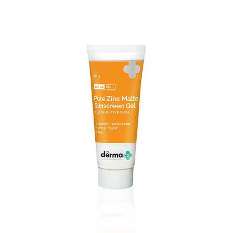 Buy The Derma co. Pure Zinc Matte Sunscreen Gel with SPF 30 - Purplle