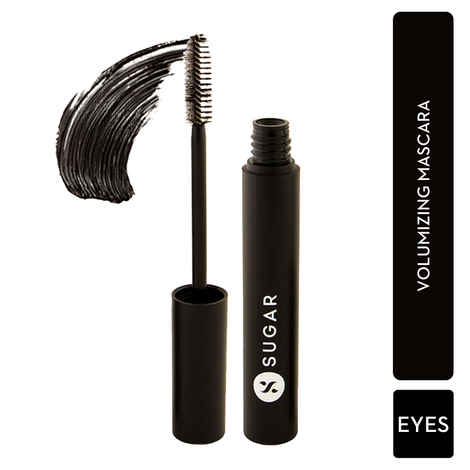 Buy SUGAR Cosmetics - Lash Of The Titans - Volumizing Mascara - 01 Black With A Bang (Black Mascara) - Lightweight, Smudgeproof Mascara for Volume - Purplle