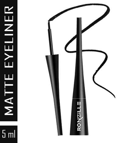 Buy Ronzille Absolute Shine Waterproof Eyeliner - Black, 5 ml - Purplle