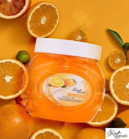 Buy Skin Secrets Orange Facial Massage Gel - 500 gm - Purplle