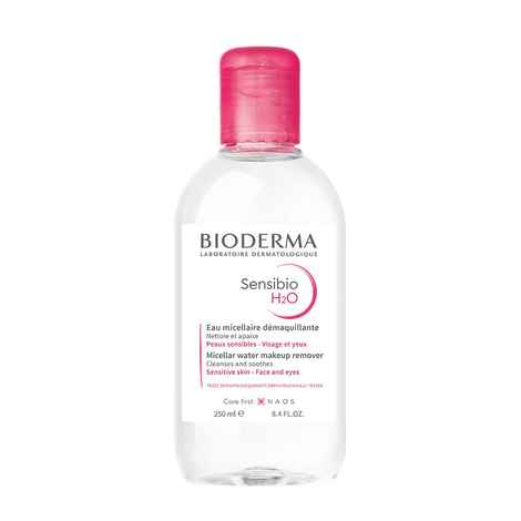 Buy Bioderma Sensibio H2O Micellar Water, Cleansing and Make-Up Removing Solution 250 ml - Purplle