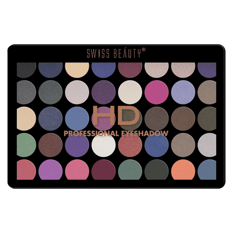 Buy Swiss Beauty HD Professional Eyeshadow Pallete - Multi-03 (48 gm) - Purplle