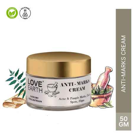 Buy Love Earth Anti Marks Cream with Van Haldi Turmeric for Acne, Scar Removal 50 gm - Purplle