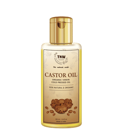 Buy TNW The Natural Wash Castor Oil for Hair and Skin | Organic Virgin Cold Pressed Oil 100 ml - Purplle