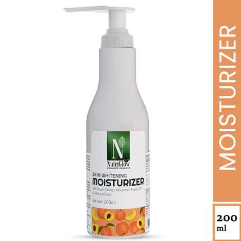 Buy NutriGlow Advanced Organics Skin Whitening Moisturizer For Intensive Nourishment, 200 ml - Purplle