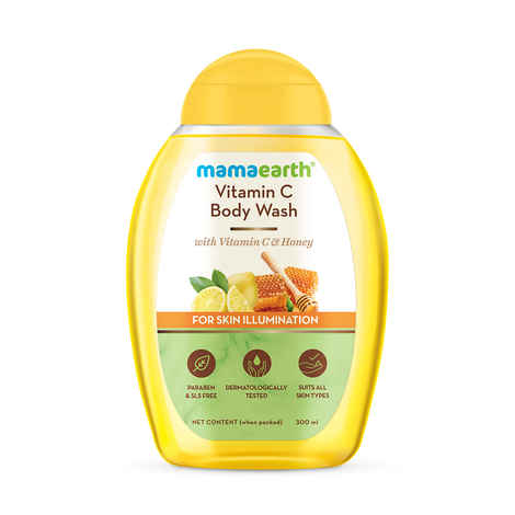 Buy Mamaearth Vitamin C Body Wash 300 ml - Purplle
