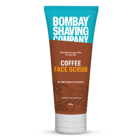 Bombay Shaving Company Exfoliating Coffee Face Scrub 100 gm | Deep Cleansing effect | No Sulphate, No Paraben - 100 gm