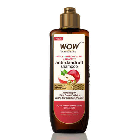 Buy WOW Skin Science Apple Cider Vinegar Shampoo 200 ml - Purplle