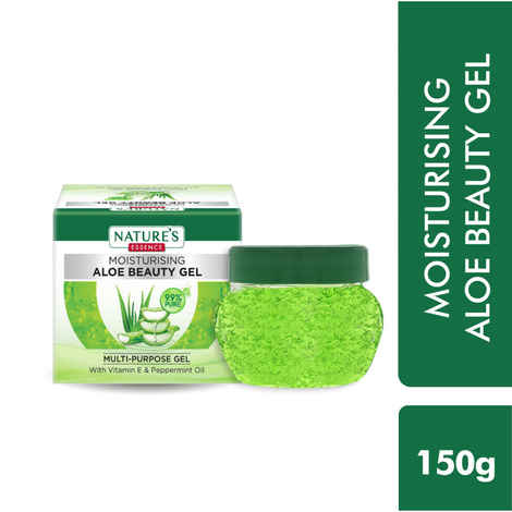 Buy Nature's Essence Moisturising Aloe Beauty Gel, 150 gm - Purplle