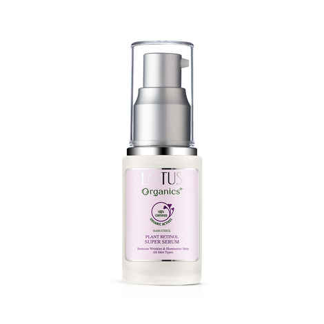 Buy Lotus Organics+ Bakuchiol Plant Retinol Super Face Serum | Preservative Free & Organic Anti Ageing Serum For All Skin Types | 30 ml - Purplle