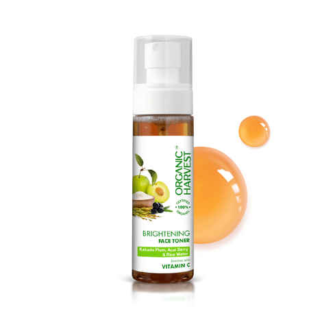 Organic Harvest Vitamin C Organic Face Toner With Acai Berry & Daisy Flower (100 gm)