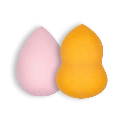 Buy Beautiliss Professional Beauty Blender Makeup Puff Sponge set of 2 pcs ( color, may vary Shape may vary) - Purplle