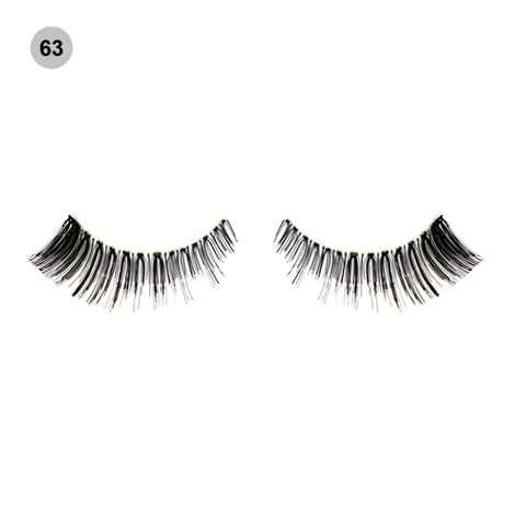 Beautiliss Professional False Eyelash - 63 - 1 Pair