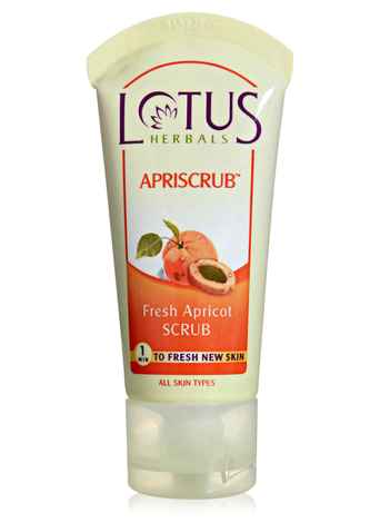 Buy Lotus Herbals Apriscrub Fresh Apricot Scrub (60 g) - Purplle