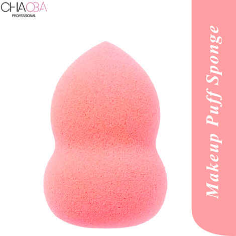 Chaoba Professional Beauty Blender Makeup Puff Sponge (Color & Shape May Vary) 1 Pc