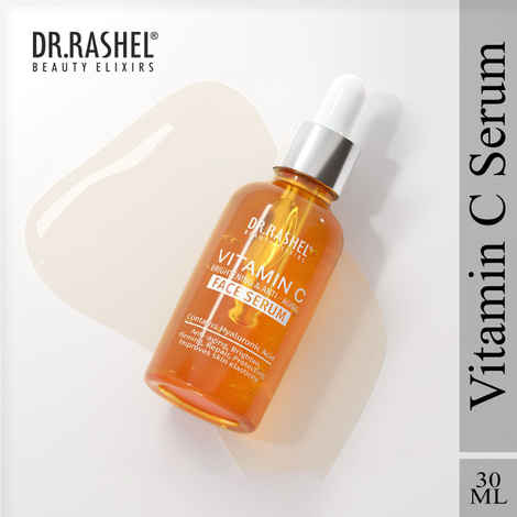 Buy Dr.Rashel Vitamin C Face Serum For Brightening and Anti-Aging (30 ml) - Purplle