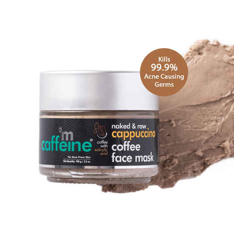 Buy mCaffeineA Acne ControlA Cappuccino Coffee Face Mask for Women & Men | Controls 99.9% Acne Causing Germs | Face Pack with Salicylic Acid for Acne & Oil Control | For All Skin Types (100 gm) - Purplle