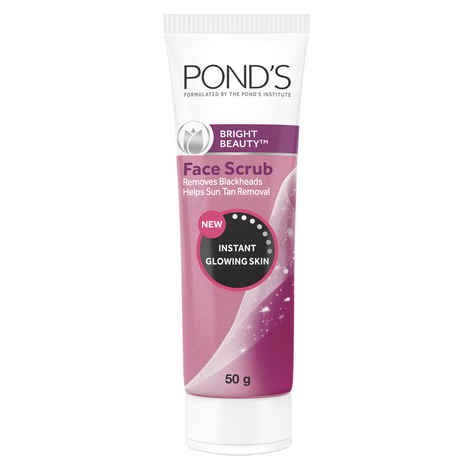 Buy Ponds Bright Beauty Face Scrub, 50 gm - Purplle