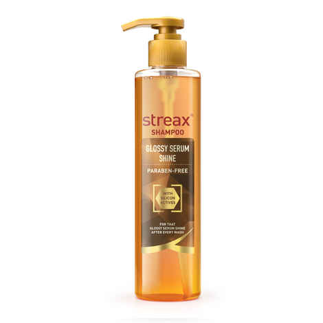 Buy Streax Glossy Serum Shine Shampoo (240 ml) - Purplle