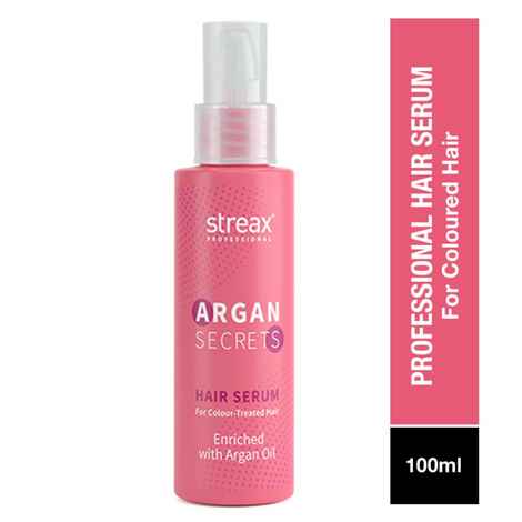 Buy Streax Professional Argan Secrets Colour Protect Serum (100 ml) - Purplle