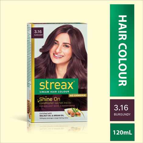 Buy Streax Hair Colour - Burgandy (120 ml) - Purplle